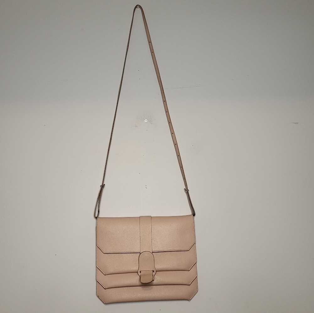 Senreve Leather Crossbody Sling Lightweight Flap Pouch Bag